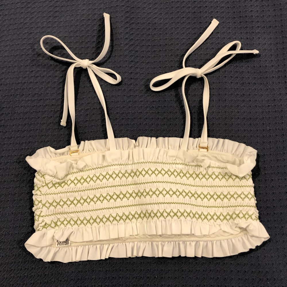 Tory Burch Costa Bandeau Bikini Top - Picture 2 of 8